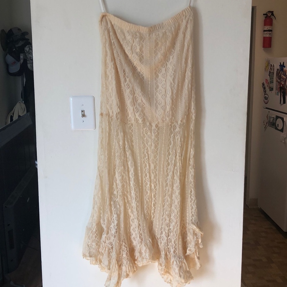 Lace Maxi Skirt